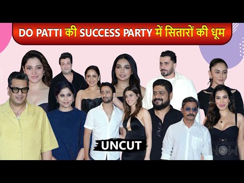 Bollywood Celebs Attends ‘Do Patti’ Success Bash | Rakul Preet | Kriti Sanon | Tamannaah [Video]