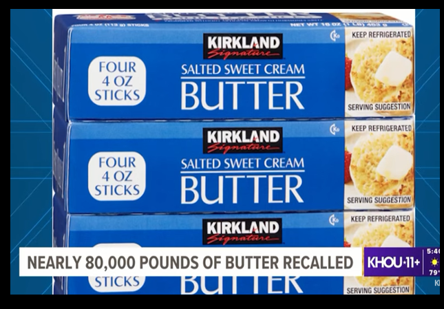 Costco Recalls 80,000 Pounds of Butter Since Label Didnt Say Contains Milk [Video]