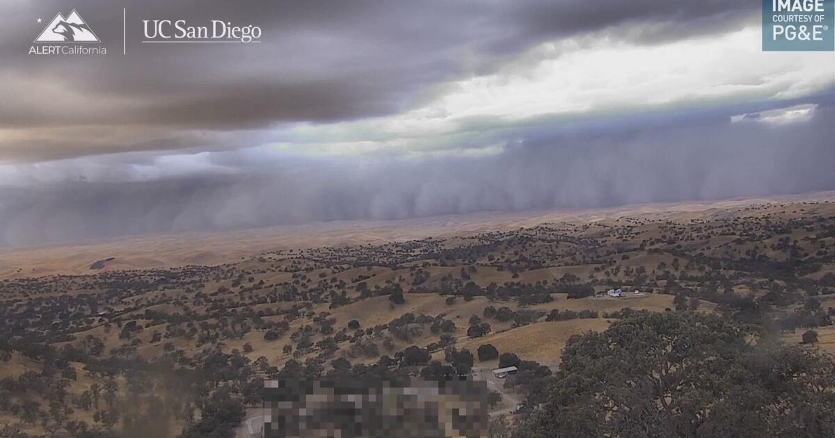 UC San Diegos ALERTCalifornia shows dust storm near Bakersfield [Video]