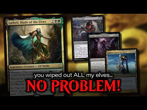 eedi-H – Magic Online EDH Gameplay |LathrilBlade of theElvesvs Massacre Girl vs Braids vs Ephara [Video]