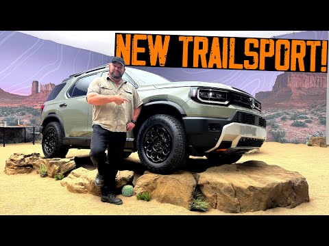 World Debut: The NEW Honda Passport Trailsport Has Serious Off-Road Tech & Gear! [Video]