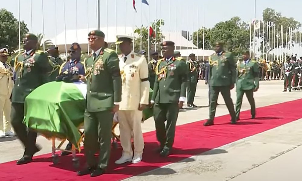 Body Of Chief Of Army Staff Lagbaja Arrives Abuja For Burial [Video]