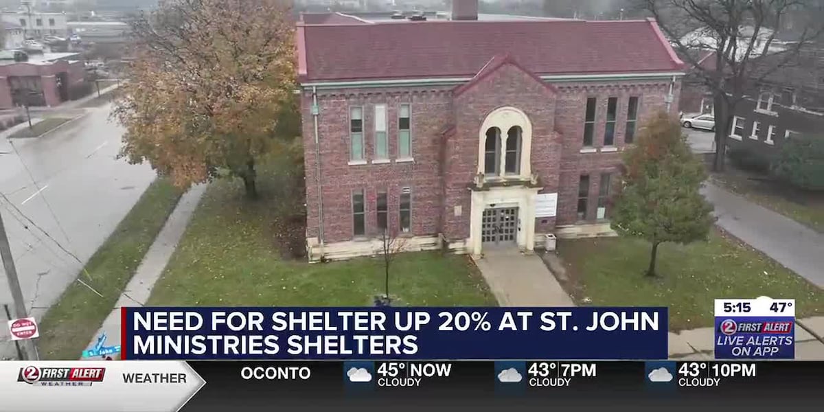 Need for shelter up 20% at St. Johns Ministries shelters [Video]