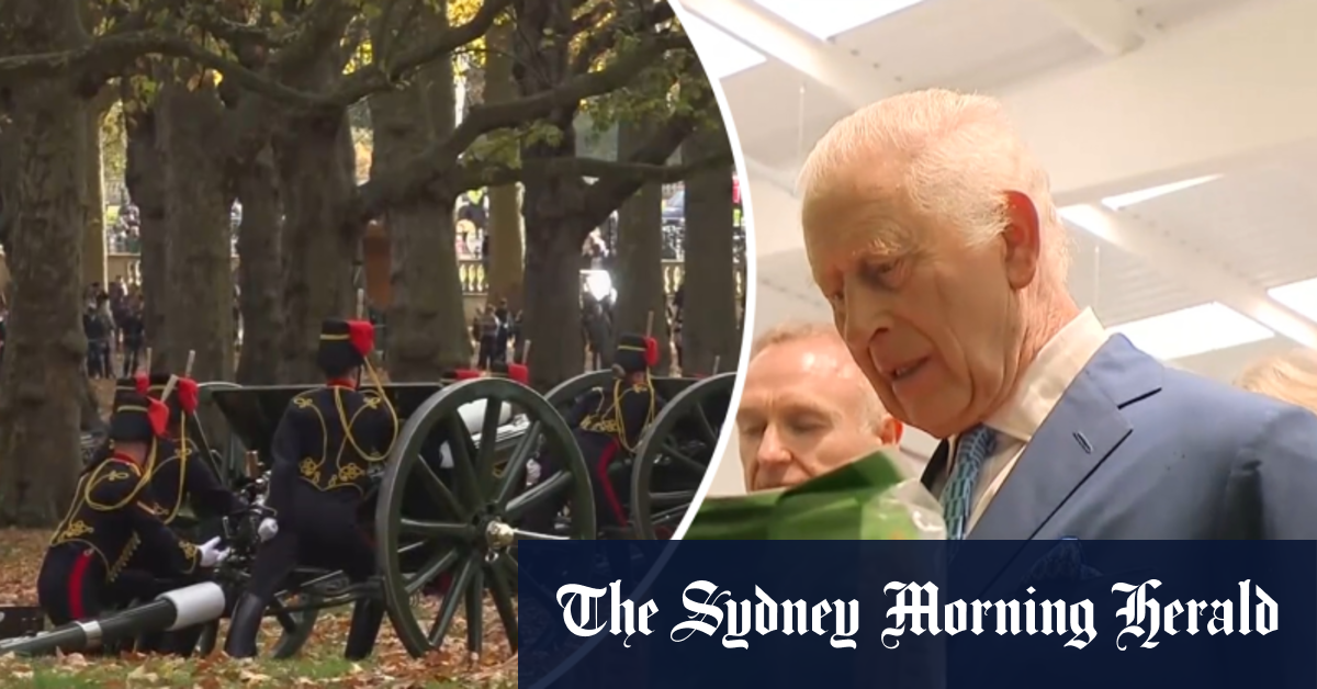 King Charles III turns 76 with 21-gun salute [Video]