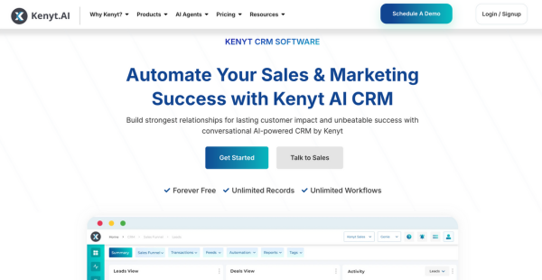 Kenyt CRM Reviews: Pricing & Software Features 2024 [Video]