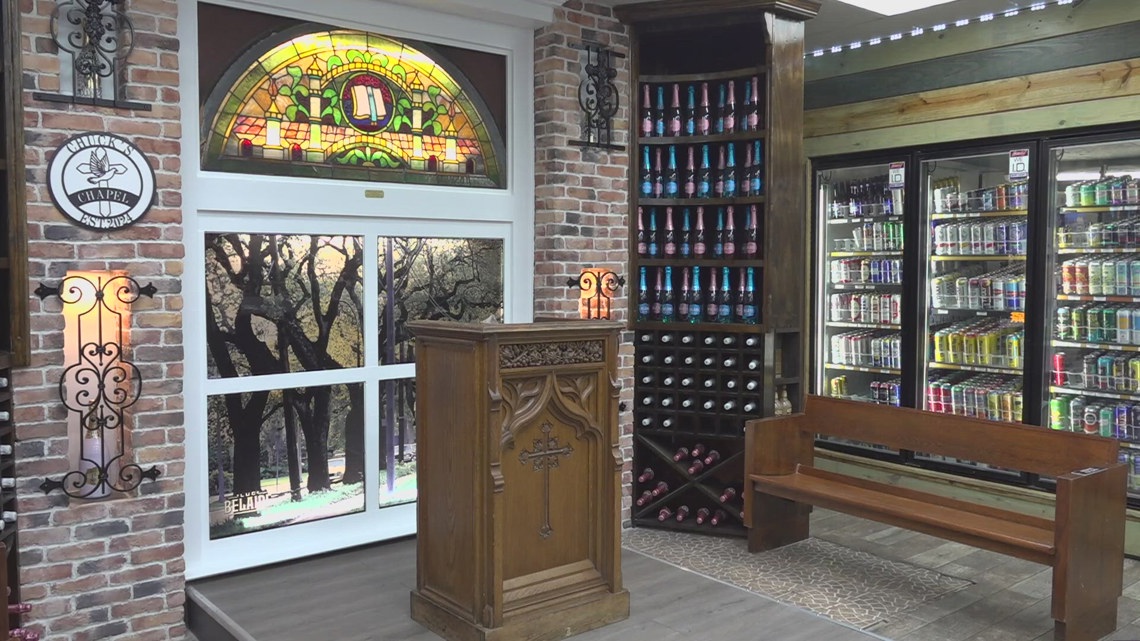 New Orleans Liquor Store Hosts First Wedding in Unique Chapel [Video]