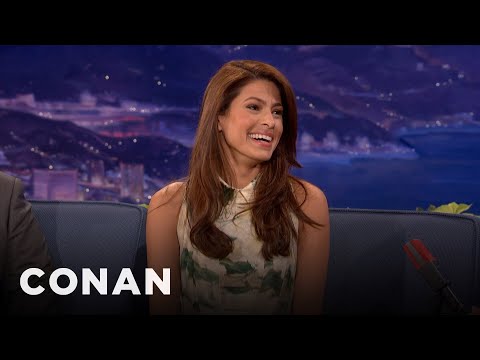 Eva Mendes Loves A Man With A Beard | CONAN on TBS [Video]