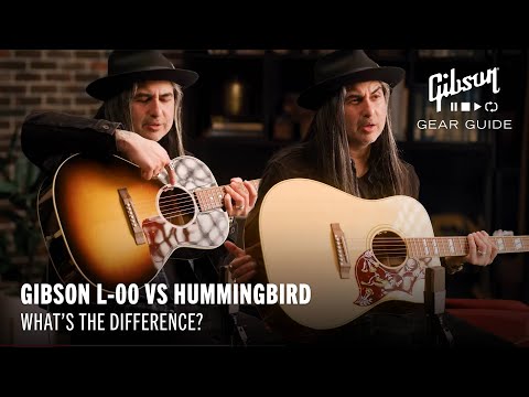 Gibson L-00 vs Gibson Hummingbird – Which is “best” for you? [Video]