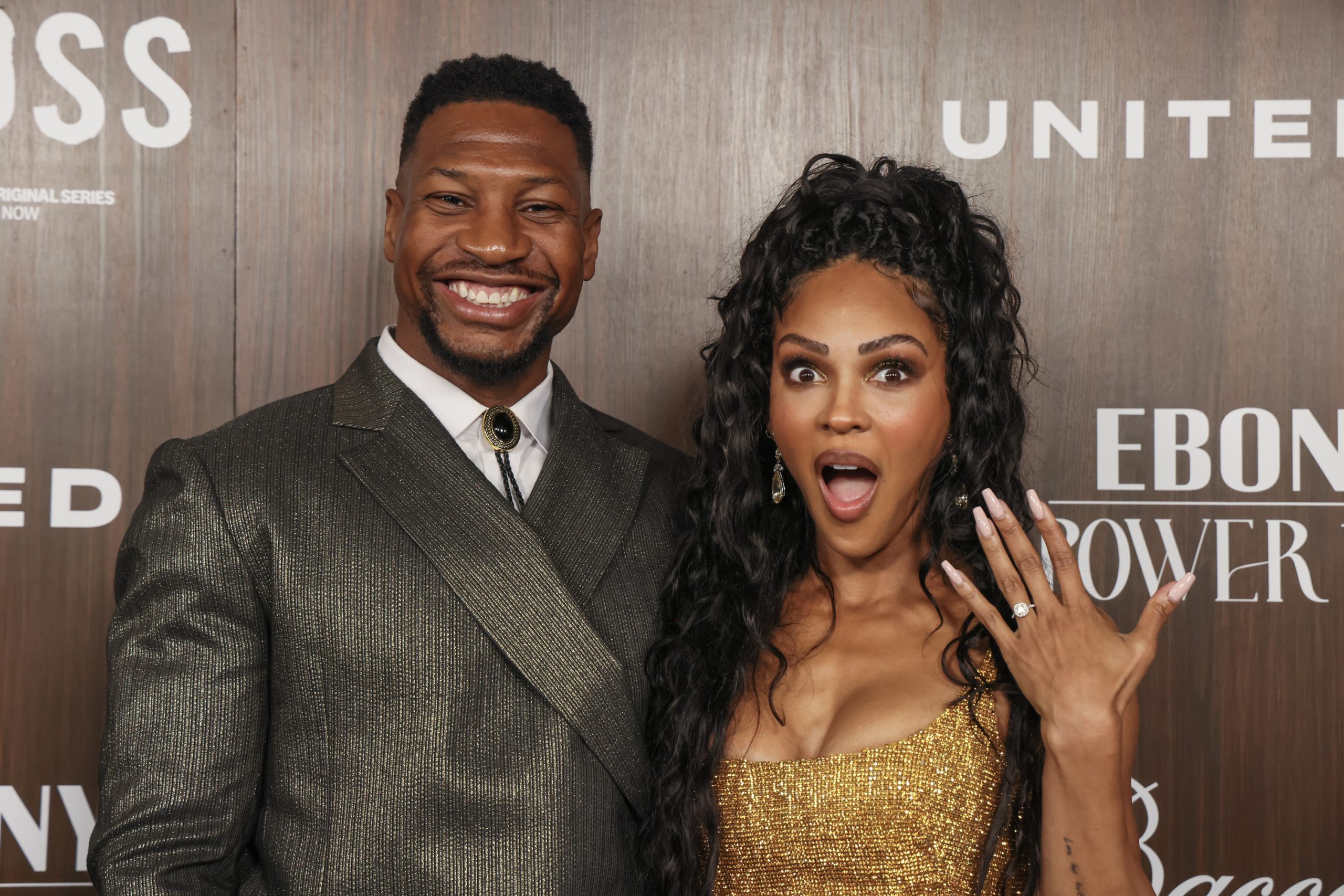 Meagan Good Shows Stunning Ring as She Confirms Jonathan Majors Engagement [Video]