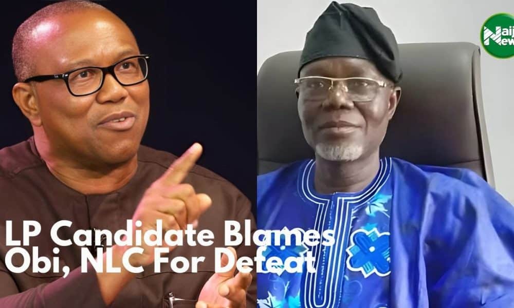 LP Candidate Blames Peter Obi, NLC For Defeat [Video]