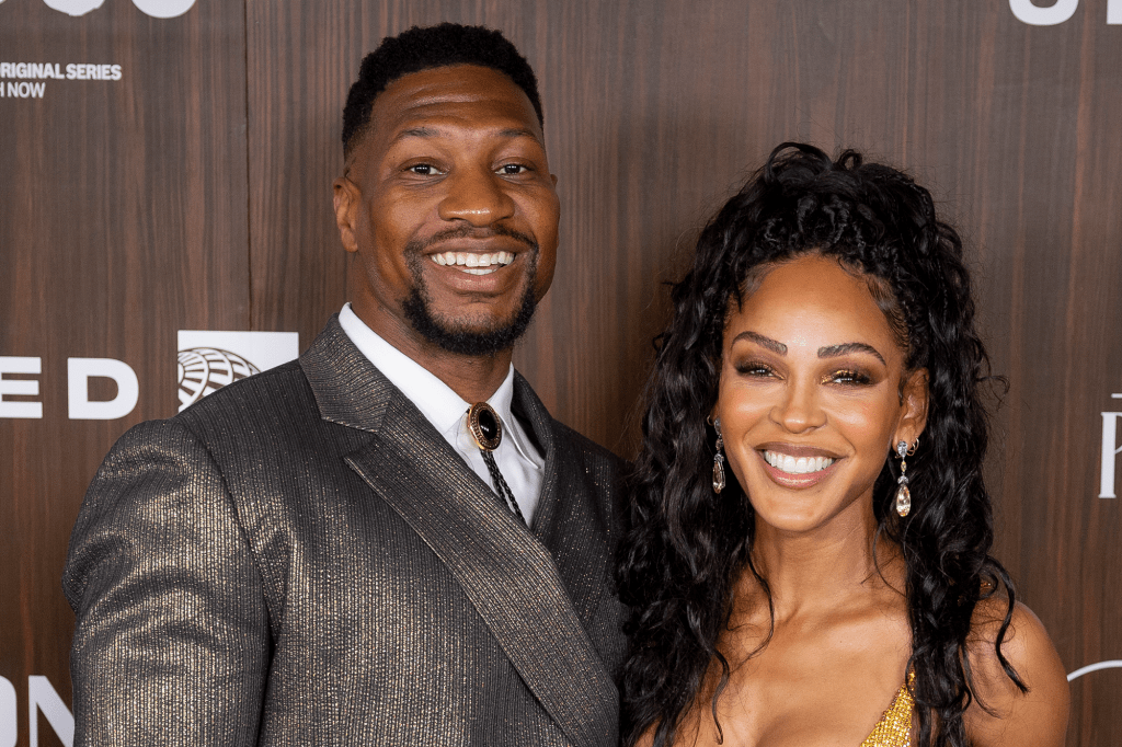 Meagan Good engaged to Jonathan Majors and supports him at assault trial [Video]