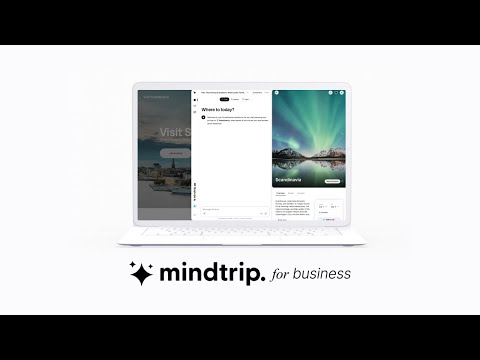 Mindtrip Launches New B2B Solution for the Tourism Industry, Leveraging Advanced AI to Turn Travel Inspiration Into Action [Video]