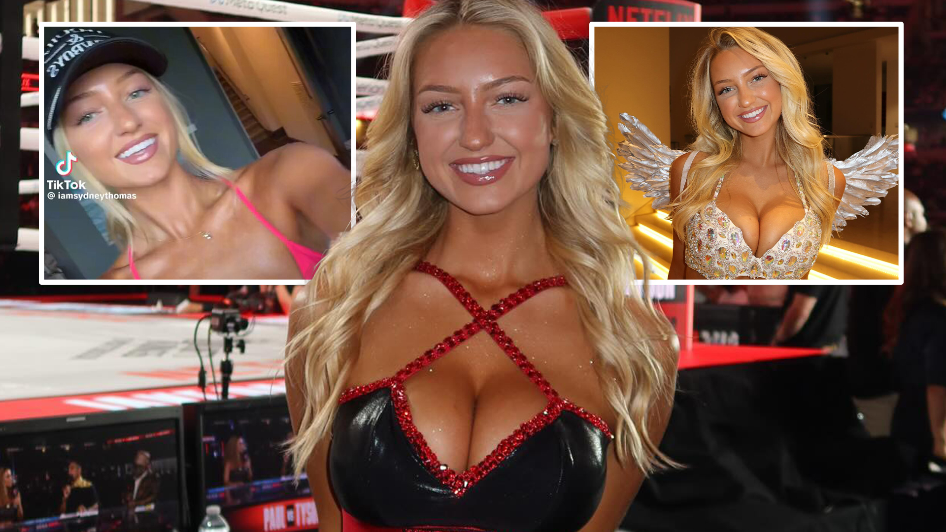 Meet Sydney Thomas, the stunning Mike Tyson vs Jake Paul ring girl whose body is too dangerous for social media [Video]