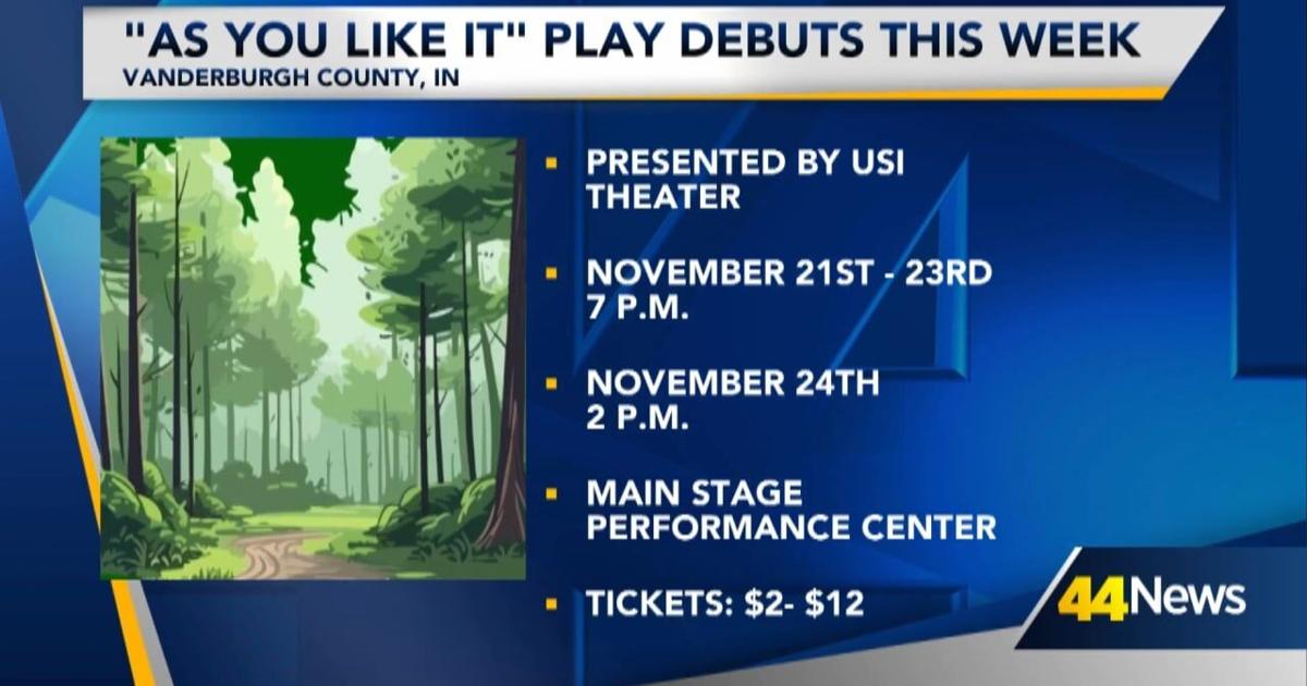 USI Theatre to debut ‘As You Like It’ play | Video