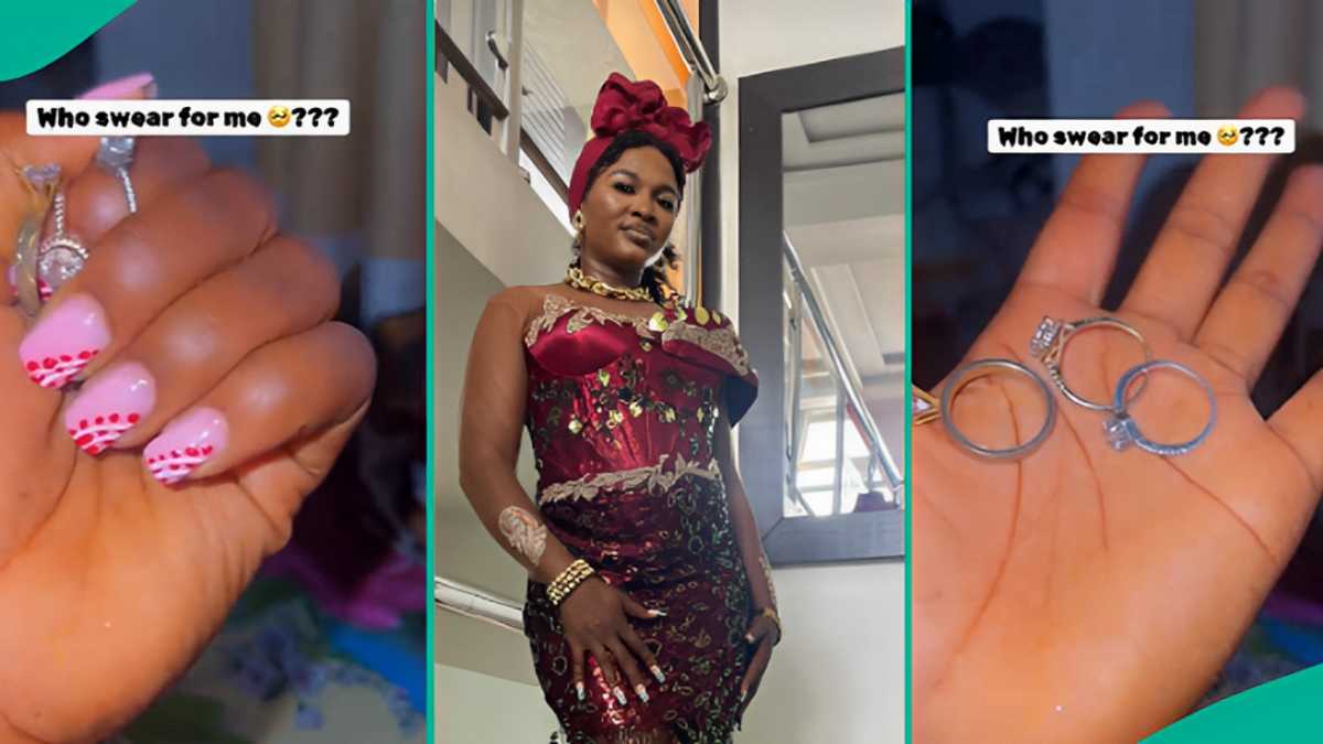 Single Mother Shows Off Three Engagement Rings From Past Relationships, Shares Story Behind Them [Video]