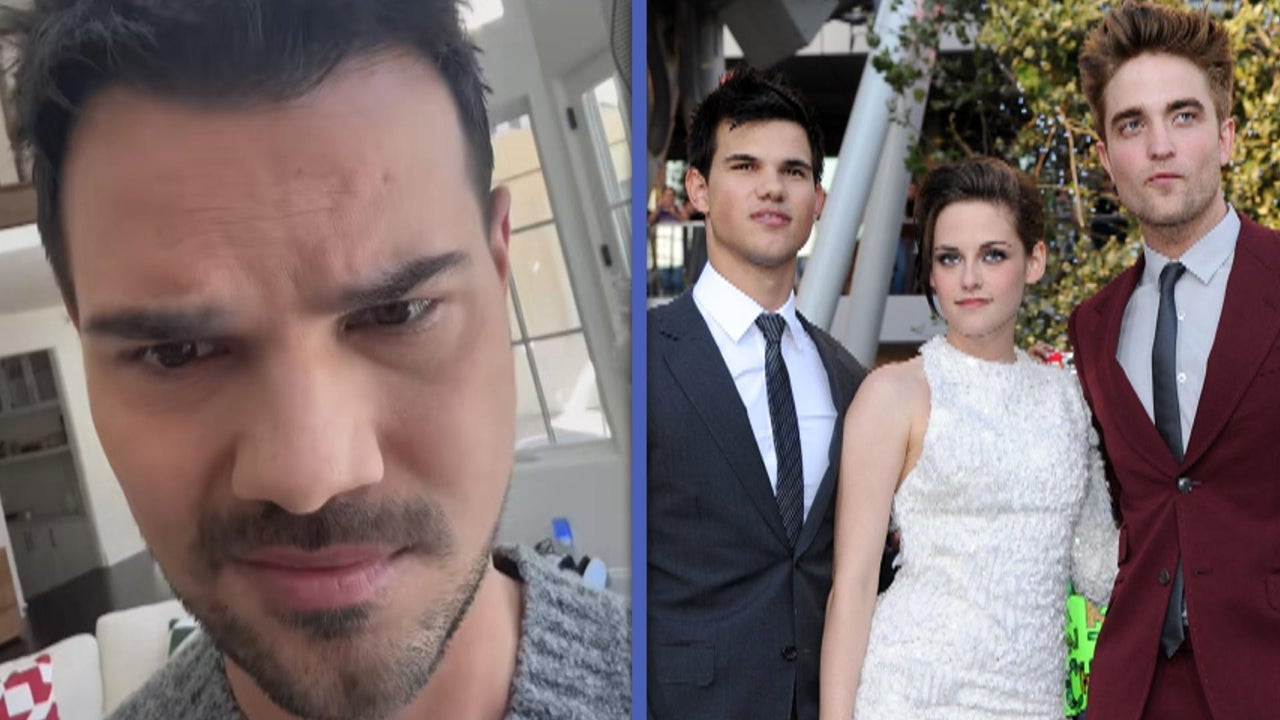 ‘Twilight’s Taylor Lautner Jokes Bella Should Have Ended Up With Jacob [Video]