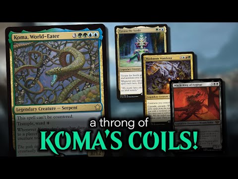 eedi-H – Koma, World-Eater vs Tuvasa vs Wanderer vs Witch-king | MTG Foundations Commander Gameplay [Video]