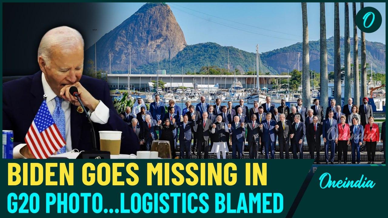 Biden Misses G20 Group Photo in Rio, logistical [Video]