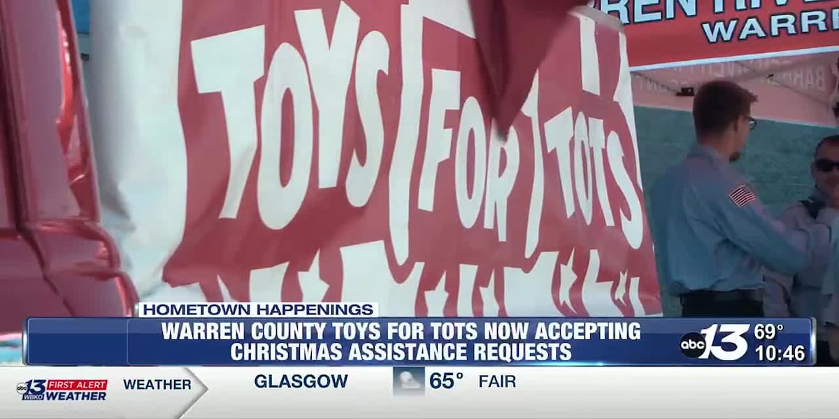 Warren County Toys for Tots accepting Christmas assistance requests [Video]