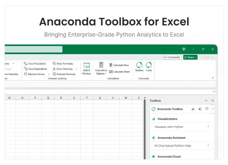 Bring Enterprise-Grade Python Analytics to Excel with Anaconda Toolbox [Video]