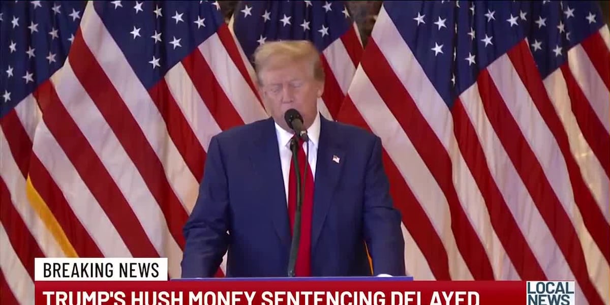 Trump’s Hush Money sentencing delayed [Video]