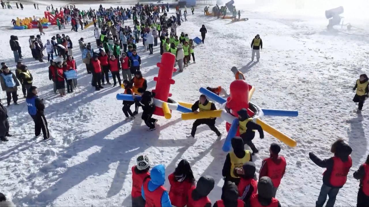 Winter tourism heats up in northern China [Video]