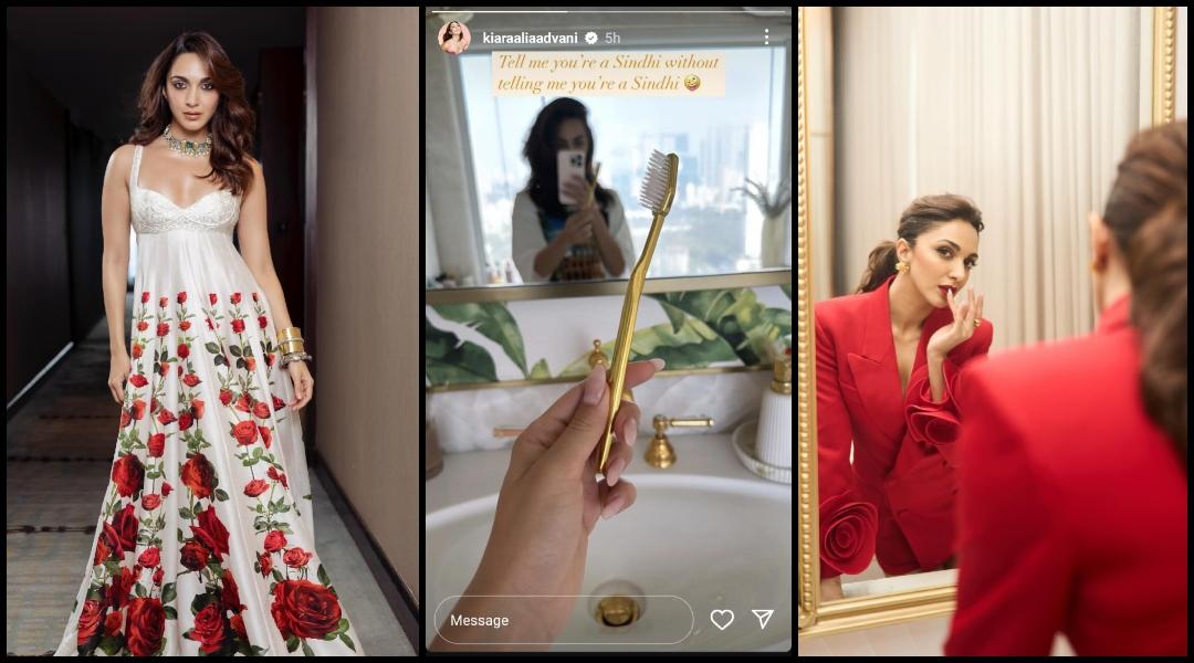 Kiara Advani flaunts her Sindhi lifestyle, shares pic of her ‘golden’ toothbrush; trolled [Video]