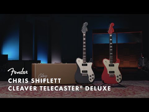 Exploring the Chris Shiflett Cleaver Telecaster Deluxe | Artist Signature Series | Fender [Video]