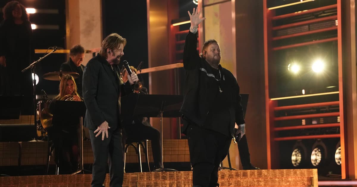 Jelly Roll Joins Brooks & Dunn In Moving ‘Believe’ Performance At 2024 CMA Awards [Video]