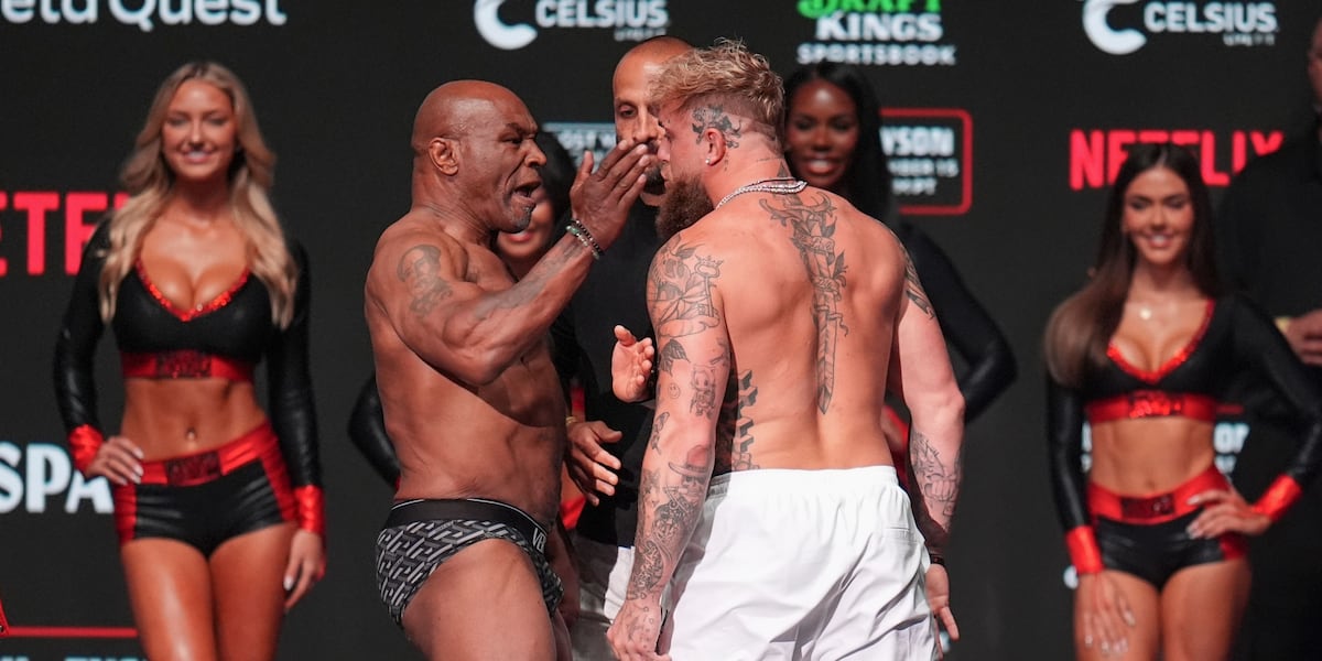 Mike Tyson slaps Jake Paul during ceremonial weigh-in before fight [Video]