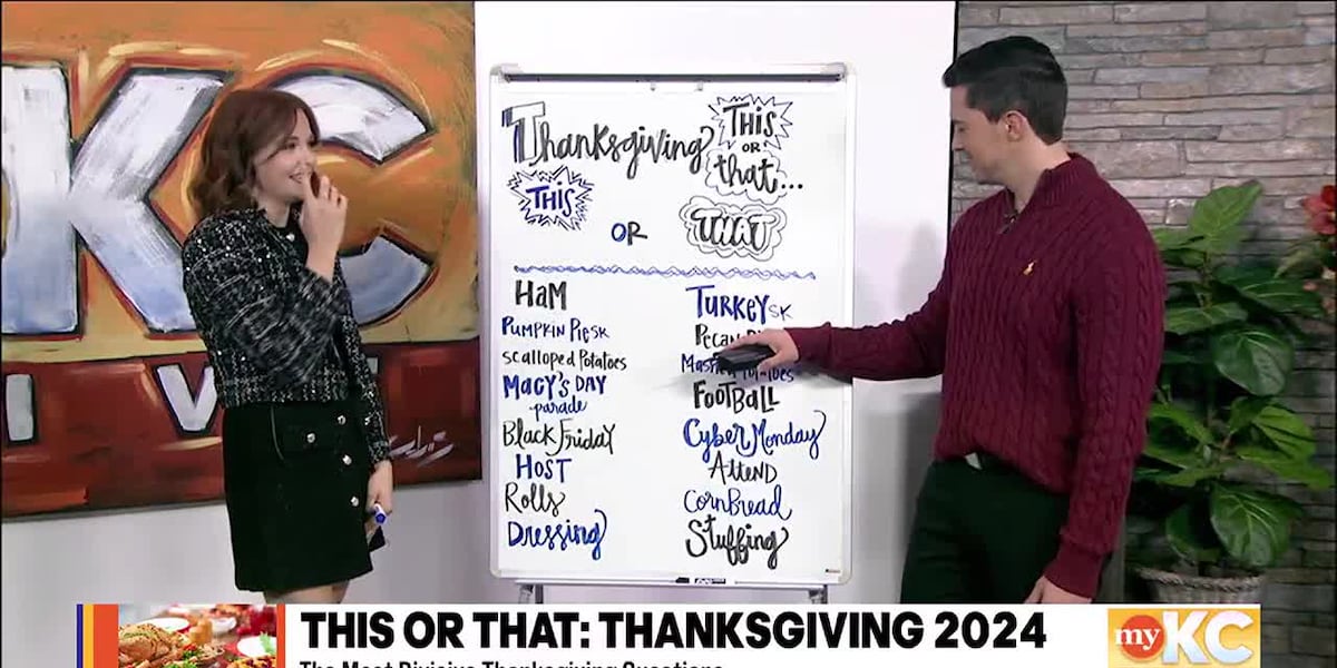 Thanksgiving This or That [Video]