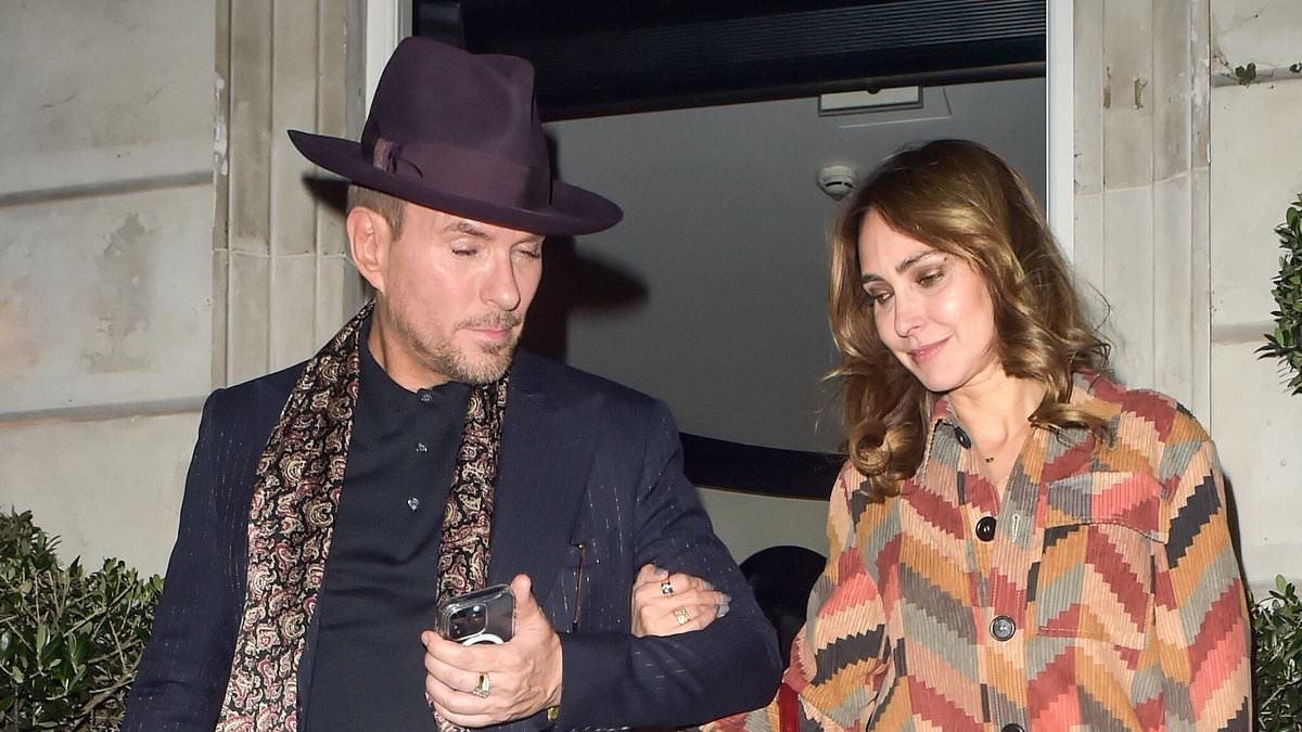 Matt Goss’ partner Chantal Brown spotted wearing ‘engagement ring’ after singer said he was ready to propose to the ex wife of EastEnders star Paul Nicholls [Video]