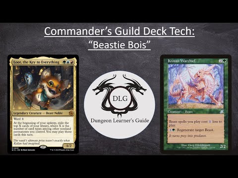 Dungeon Learner’s Guide – Loot, the Key to Everything (Krosan Warchief): Commander’s Guild Deck Tech/Gameplay [Video]