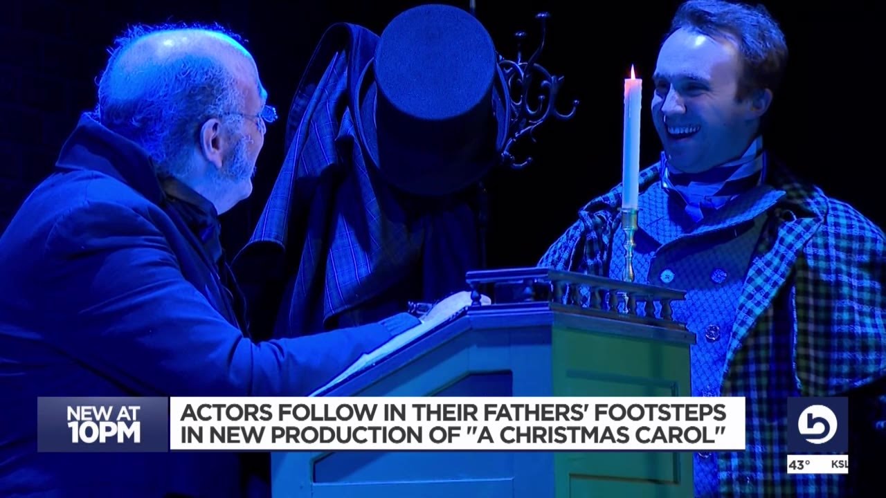 Video: Utah Christmas Carol actors follow fathers footsteps [Video]