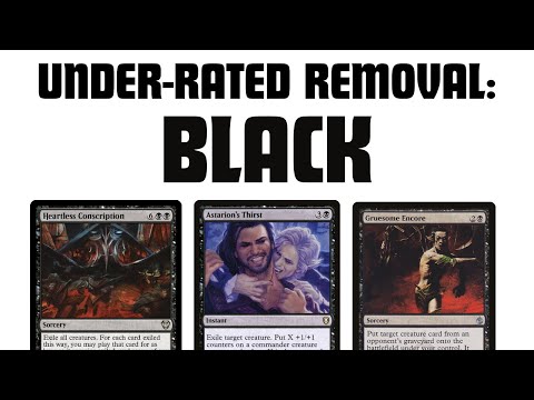 EDH Jank Center – Under-Rated Removal Spells: Black || Budget Deckbuilding || Magic the Gathering [Video]