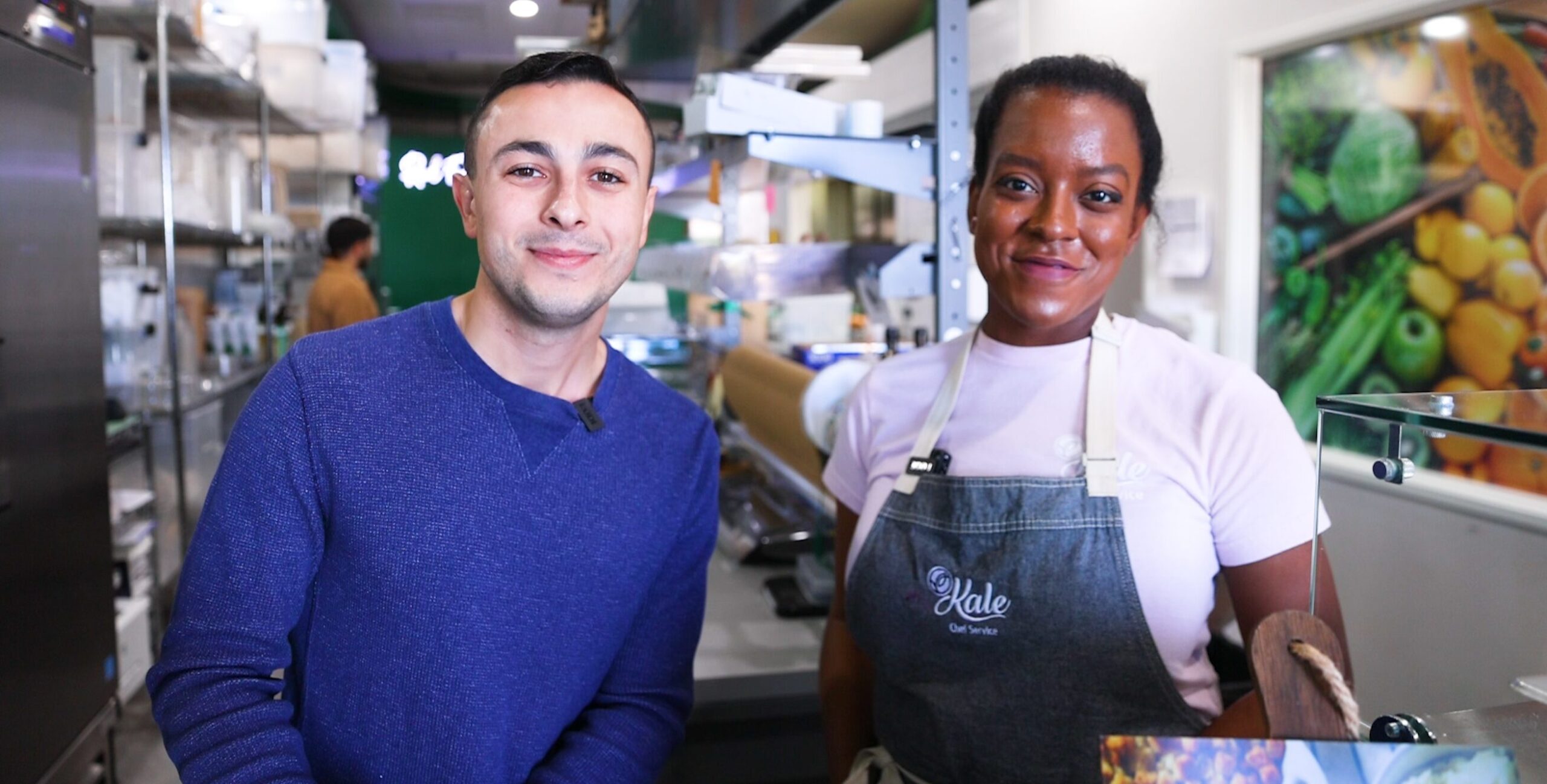 VIDEO  Eats with Eliav: Kale Chef Service [Video]