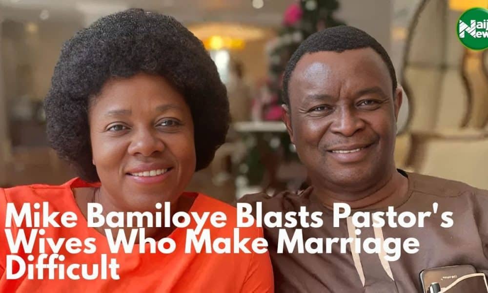 Mike Bamiloye Blasts Pastor’s Wives Who Make Marriage Difficult [Video]