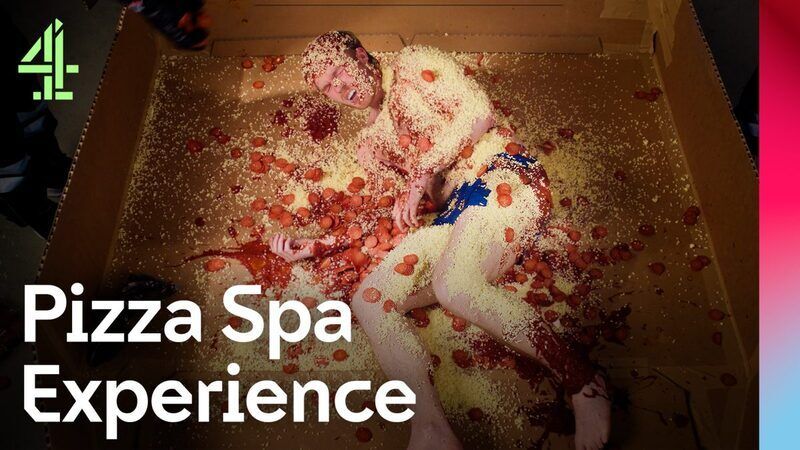 Pizza-Themed Spas : pizza spa [Video]