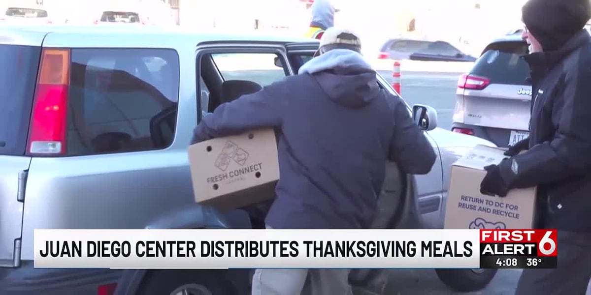 Catholic Charities helping provide Thanksgiving meals to Omaha families in need [Video]