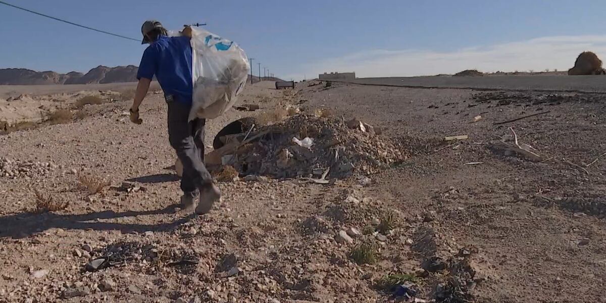 One man, 26K acres: Lone employee responsible for cleaning BLM Southern Nevada land [Video]