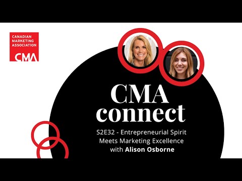 CMA Connect: Season 3 EP32 – Entrepreneurial Spirit Meets Marketing Excellence with Alison Osborne [Video]