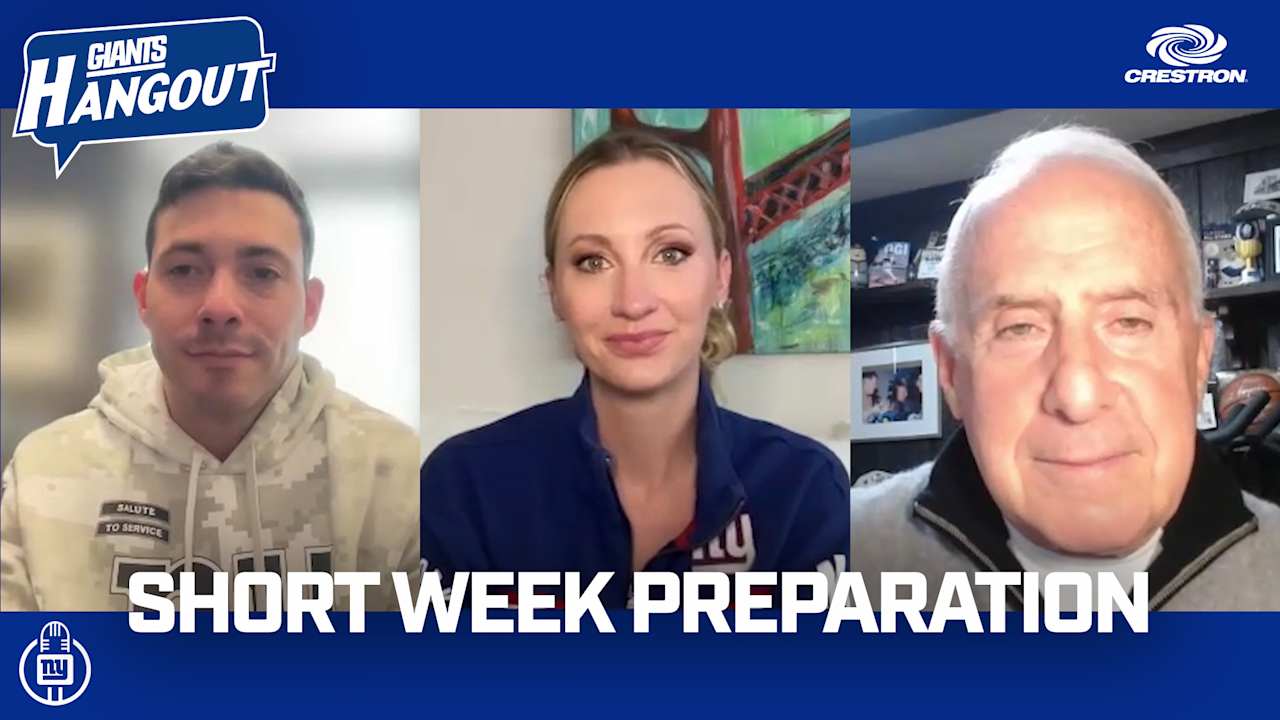 Giants Hangout | Short Week Preparation [Video]