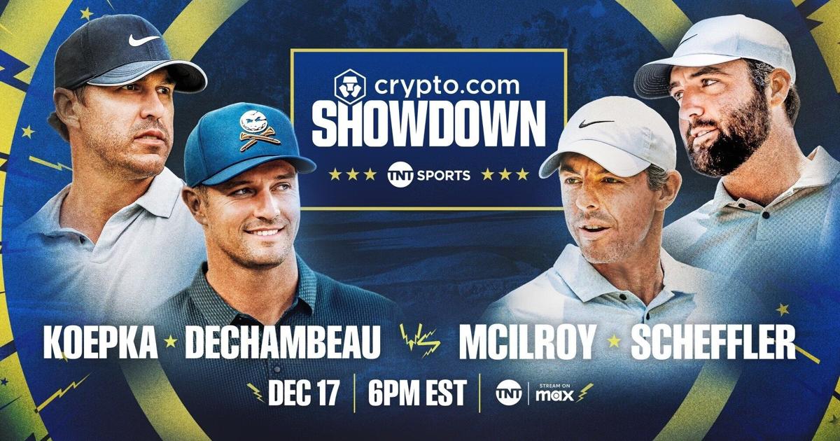 Crypto.com Announced as Inaugural Title Sponsor of The Crypto.com Showdown with Cryptocurrency Purse Between Rory McIlroy and Scottie Scheffler vs. Bryson DeChambeau and Brooks Koepka | PR Newswire [Video]