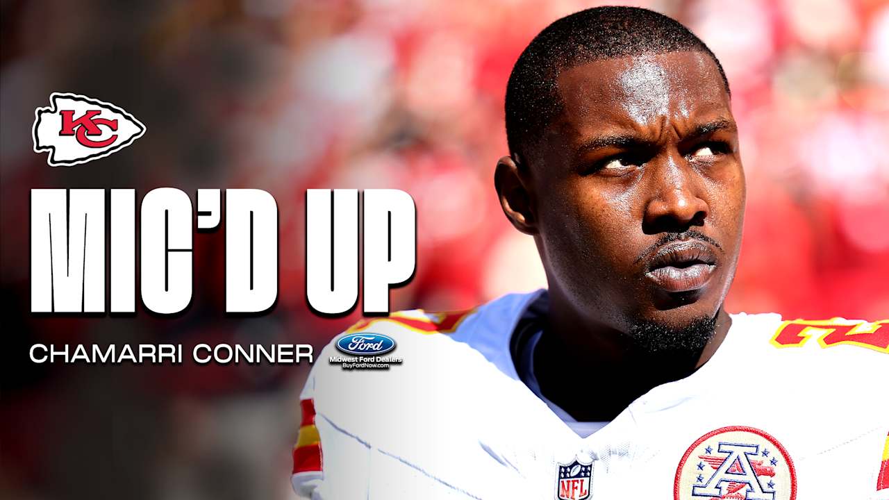 Chiefs Chamarri Conner Was Mic’d Up and MAKING PLAYS in Week 12 Walk-Off Win Over the Panthers! [Video]