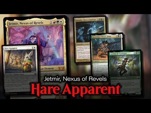 eedi-H – Jetmir Hare Apparent Deck | MTG Commander Gameplay | Magic the Gathering Foundations [Video]