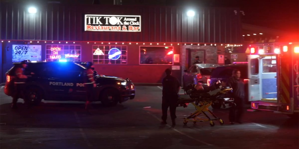 1 shot, injured outside SE Portland bar [Video]