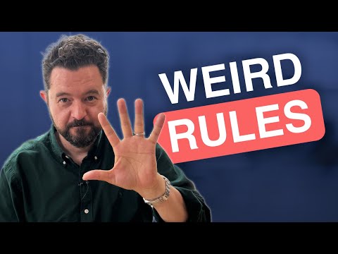 5 Weird Rules I follow to Grow My Business [Video]