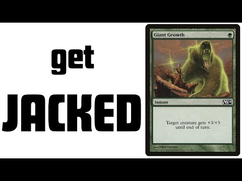 EDH Jank Center – get JACKED: Building A Deck Around Giant Growth [Video]