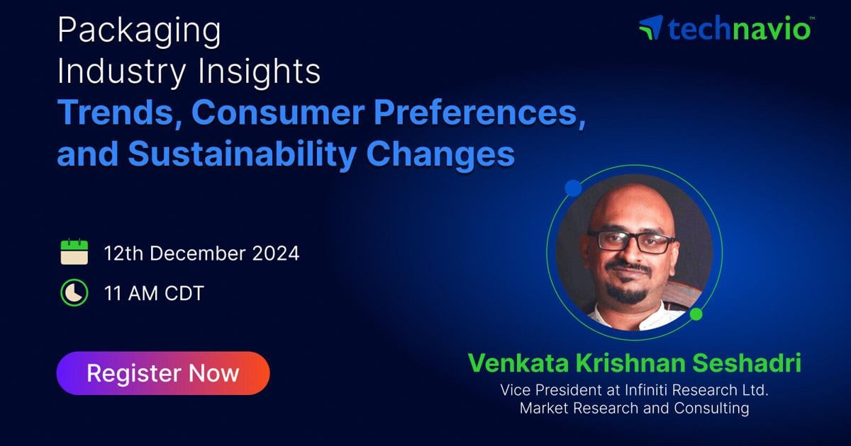 Unlocking the Future of Packaging: Explore Trends, Consumer Insights, and Sustainability in Technavio’s Webinar | PR Newswire [Video]