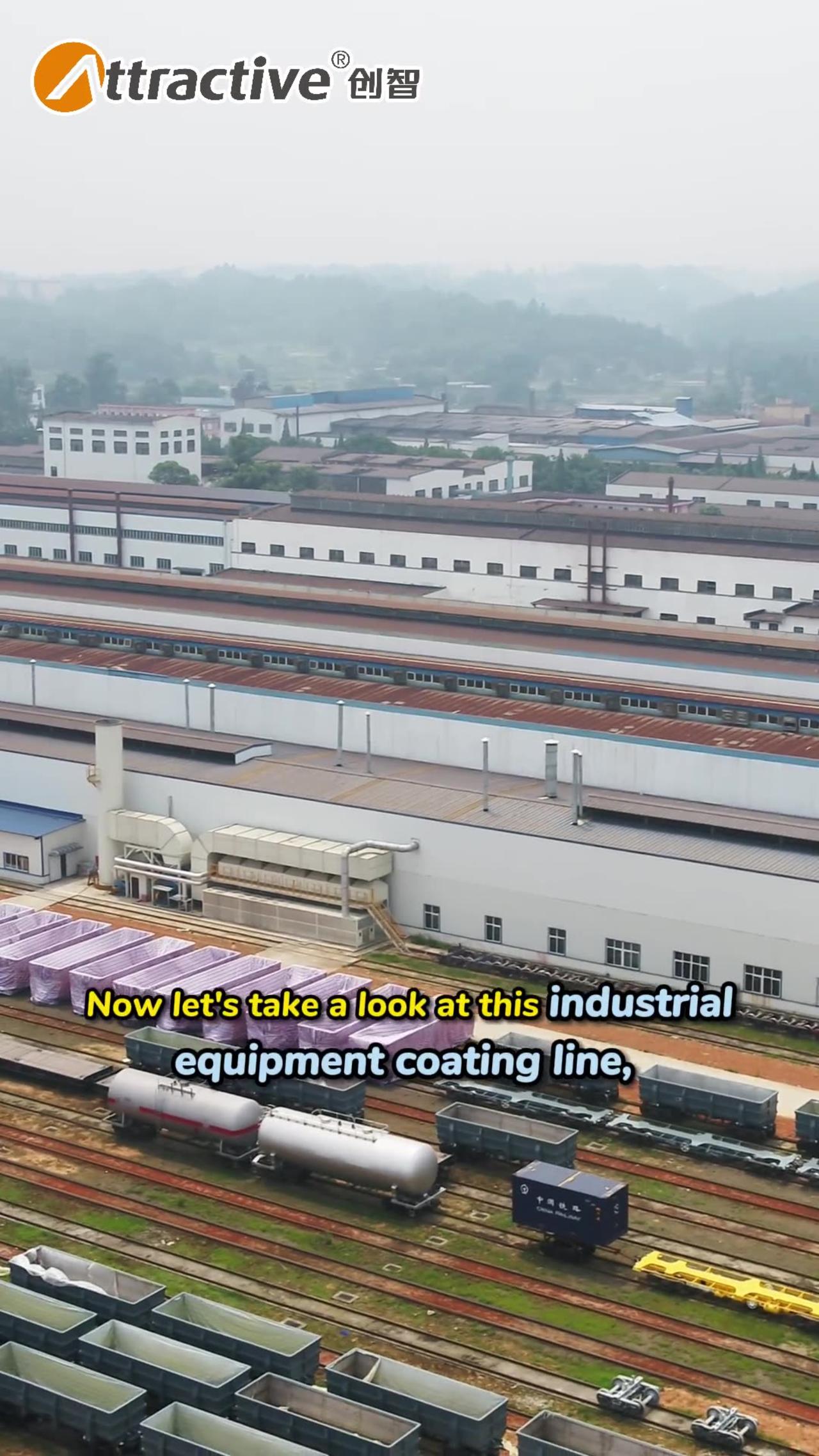 Industrial Equipment Coating Line – One News Page VIDEO